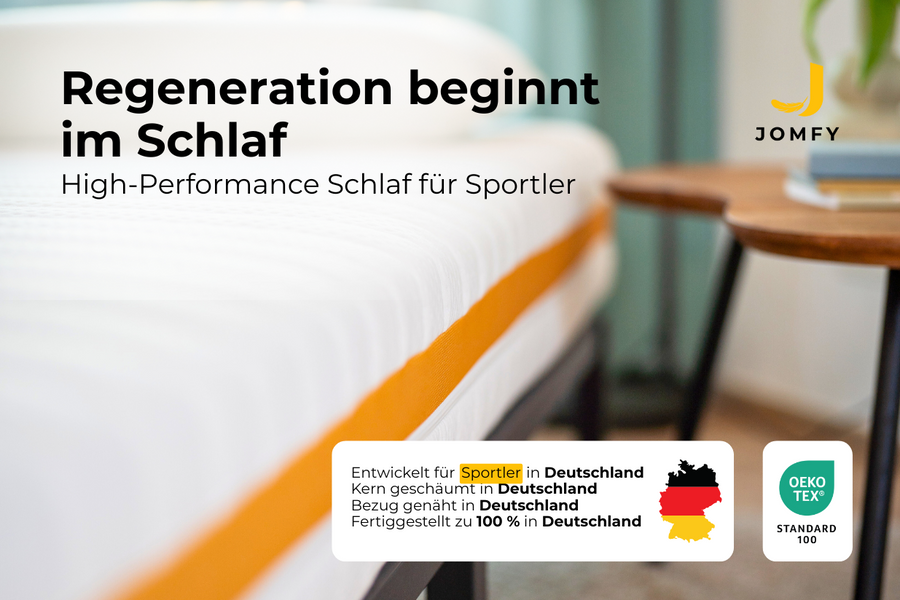 JOMFY Recharge – Matratze für Sportler